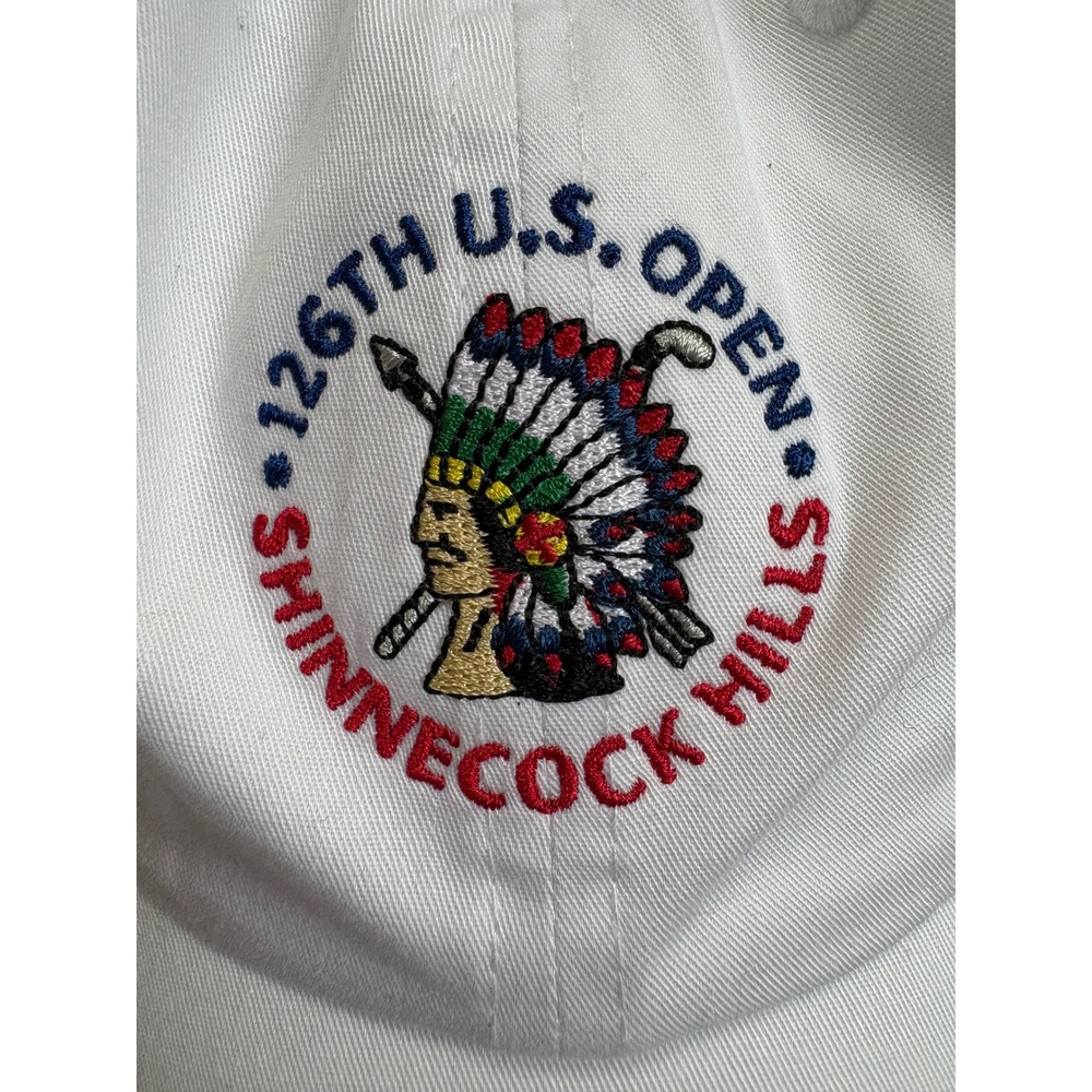 Peter Millar 126th US Open Shinnecock Hills USGA Member Golf Hat White OSFA